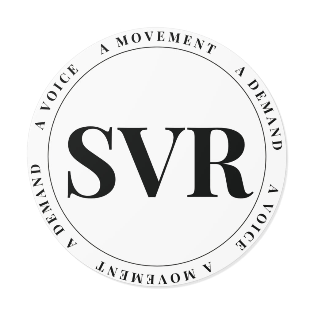 SVR Round Vinyl Stickers